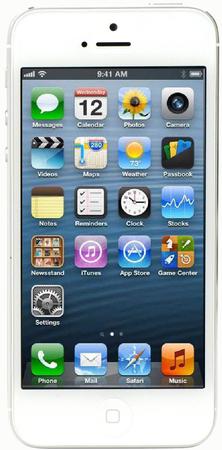 Смартфон Apple iPhone 5 32Gb White & Silver - Сорочинск