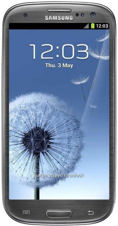 Смартфон Samsung Galaxy S3 GT-I9300 16Gb Titanium grey - Сорочинск